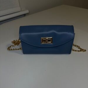 Glass Ladder Jackie Crossbody Bag in Color Soft Navy [Discontinued]